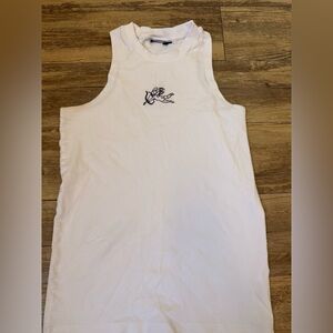 Mens sleeveless shirt.